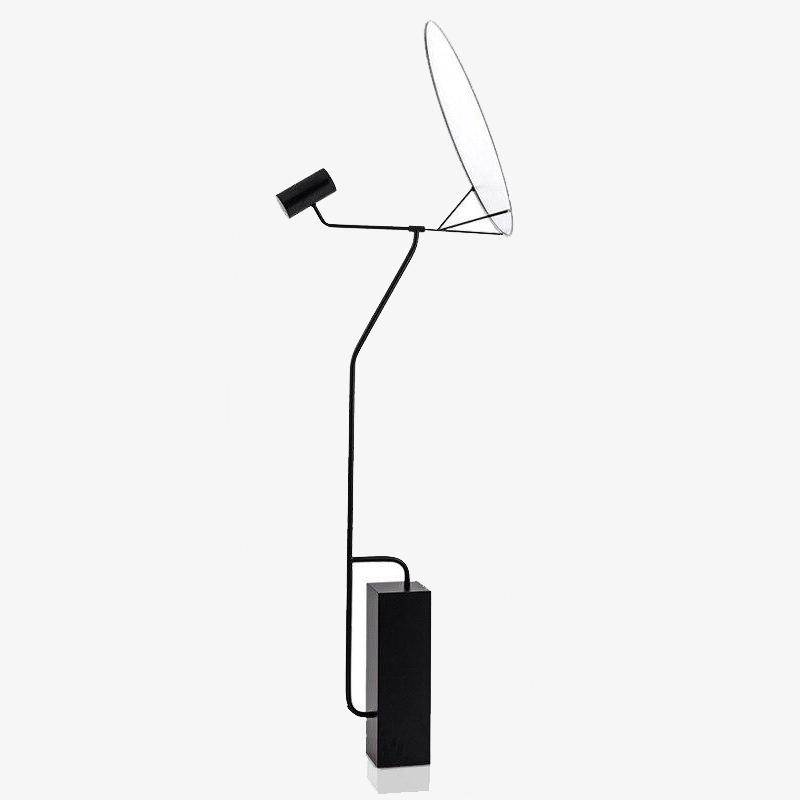 Lampadaire design avec projection artistique | Marco Lucetti