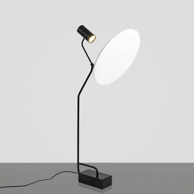 Lampadaire design avec projection artistique | Marco Lucetti 40x100cm