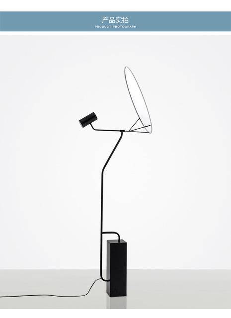 Lampadaire design avec projection artistique | Marco Lucetti 50x160cm