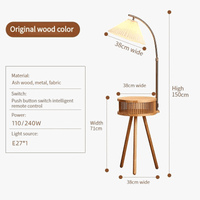 Lampadaire Design en Bois Moderne. | Marco Lucetti