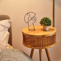 Lampadaire Design en Bois Moderne. | Marco Lucetti