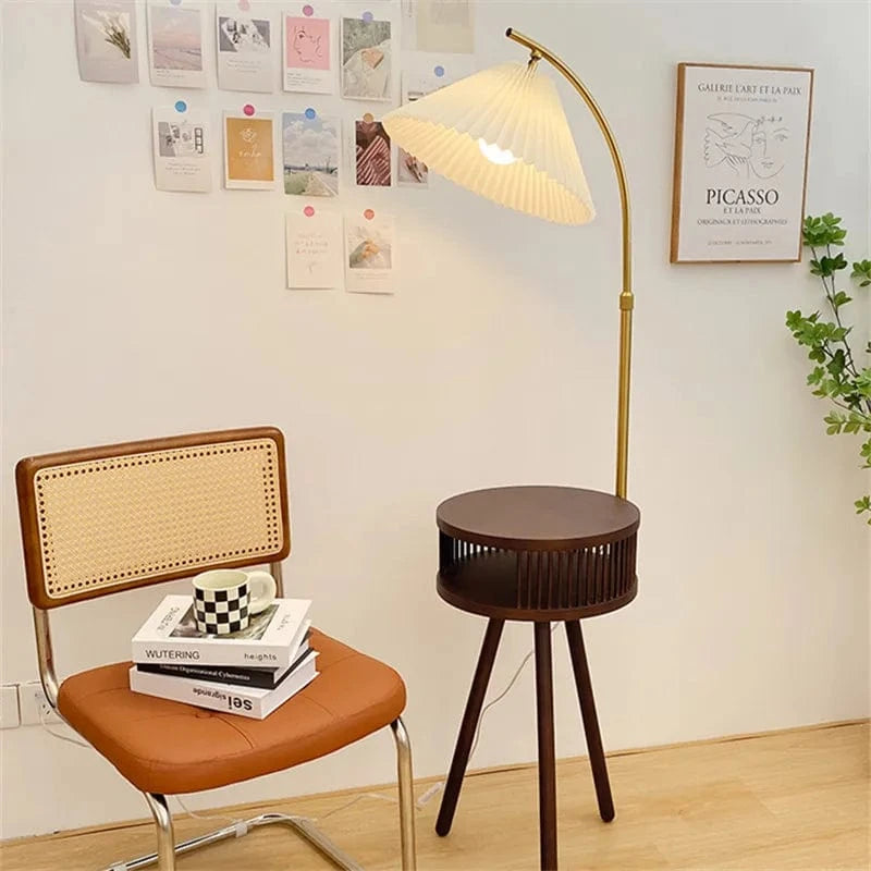 Lampadaire Design en Bois Moderne. | Marco Lucetti