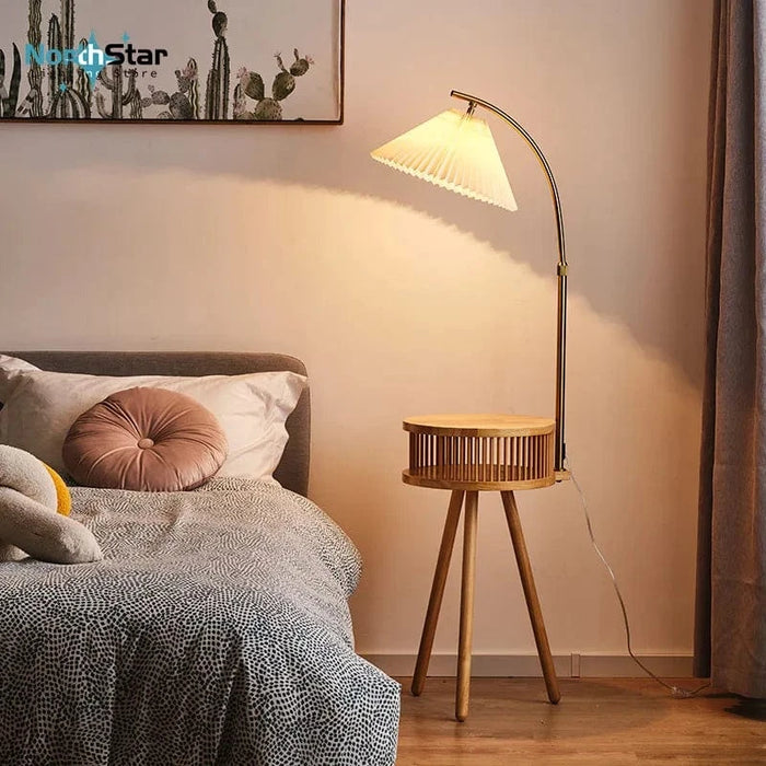 Lampadaire Design en Bois Moderne. | Marco Lucetti
