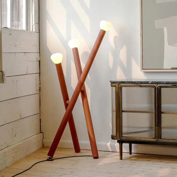 Lampadaire design en croisillons | Marco Lucetti
