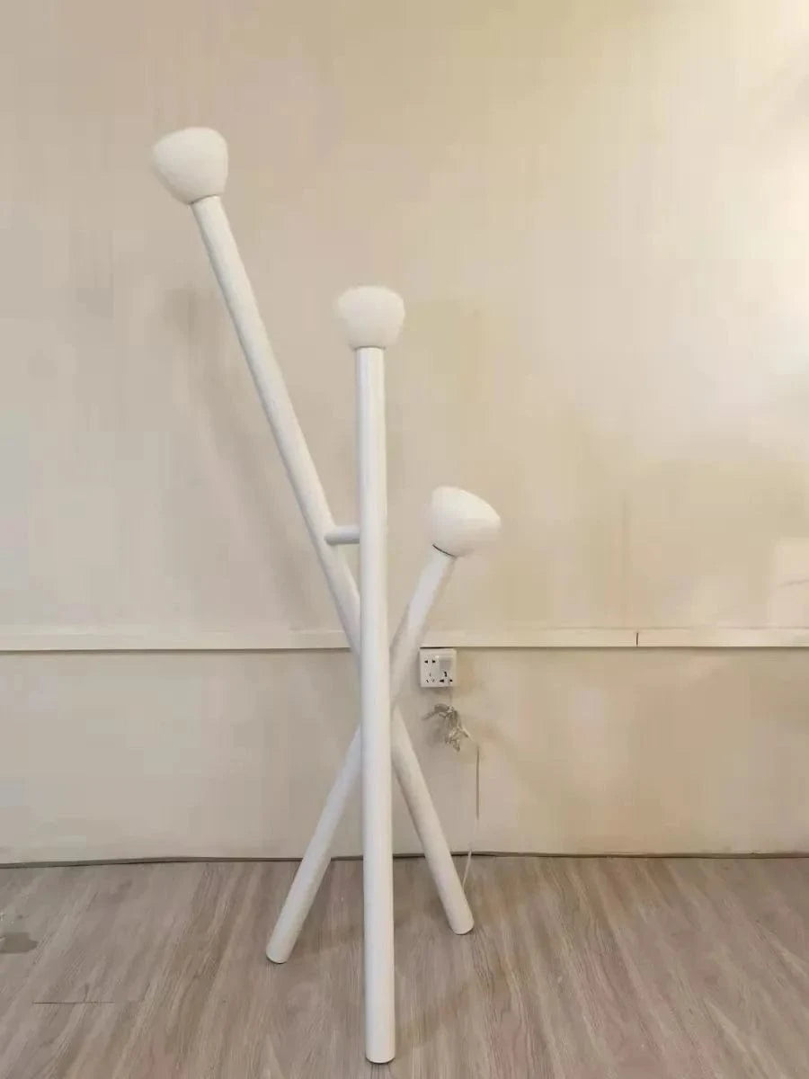 Lampadaire design en croisillons | Marco Lucetti Blanc