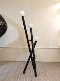 Lampadaire design en croisillons | Marco Lucetti Noir