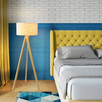 Lampadaire design LED en bois massif. | Marco Lucetti