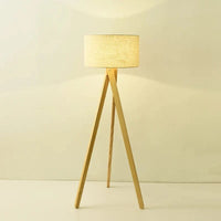 Lampadaire design LED en bois massif. | Marco Lucetti