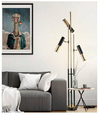 Lampadaire Design LED Tripes Pied et Lampes Dirigeables - LuminareFloor | Marco Lucetti