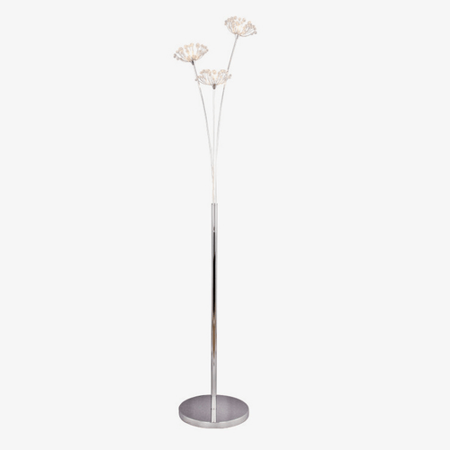 Lampadaire LED fleurie design