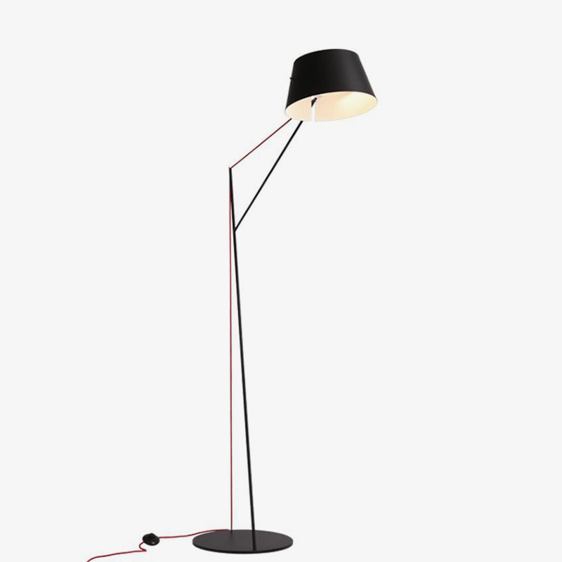 Lampadaire Design Noir - Élégance et Style | Marco Lucetti