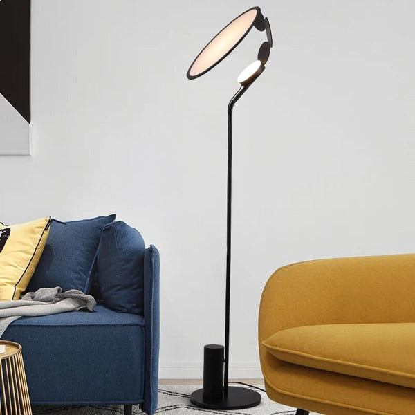 Lampadaire Design Noir Métal | Marco Lucetti