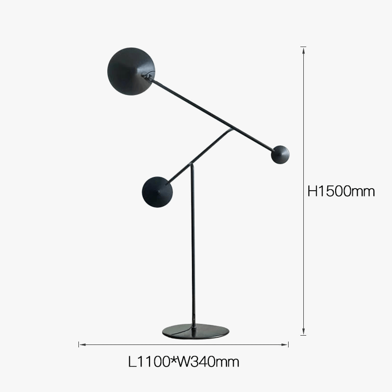 Lampadaire design par un styliste moderne | Marco Lucetti