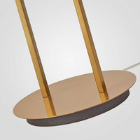 Lampadaire Doré Japonais | Marco Lucetti