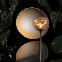 Lampadaire Doré - Luxéra | Marco Lucetti