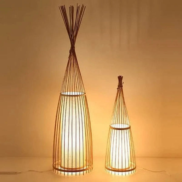 Lampadaire en bambou chinois | Marco Lucetti