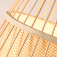 Lampadaire en bois bambou japonais | Marco Lucetti