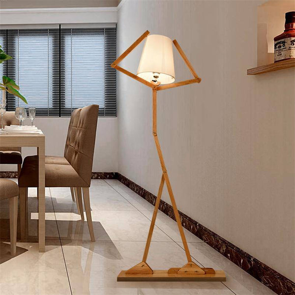 Lampadaire en bois "BoisBonhomme" | Marco Lucetti A