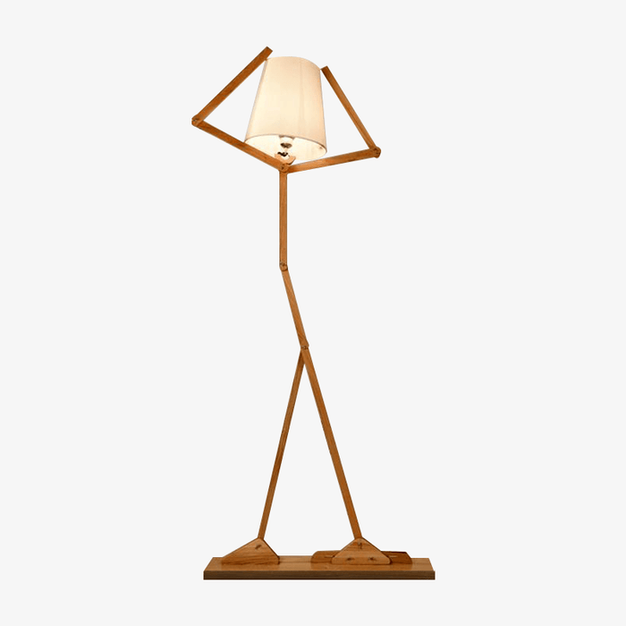 Lampadaire en bois "BoisBonhomme" | Marco Lucetti A