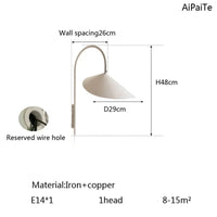 Lampadaire en marbre et pierre ajustable - Luxe et Élégance | Marco Lucetti CBeigeH48CM / Prise AU / Blanc froid