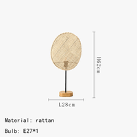 Lampadaire en rotin tissé | Marco Lucetti