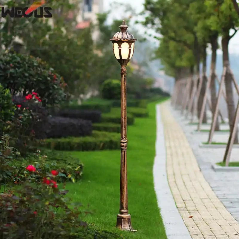 Lampadaire européen antique pour jardin, étanche et extérieur | Marco Lucetti