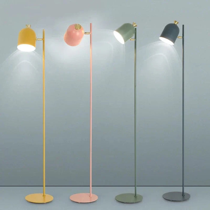 Lampadaire Fer Minimaliste Coloré | Marco Lucetti Vert