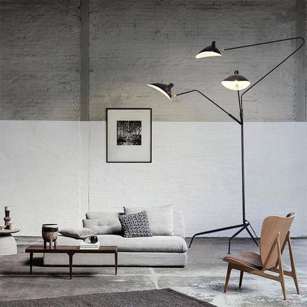 Lampadaire industriel à bras multiples | Marco Lucetti