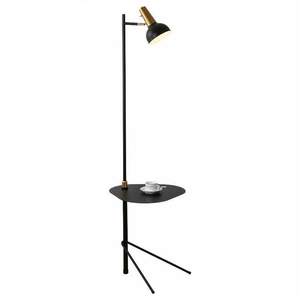 Lampadaire LED ajustable avec table intégrée | Marco Lucetti