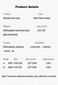 Lampadaire LED Art Déco Chic | Marco Lucetti