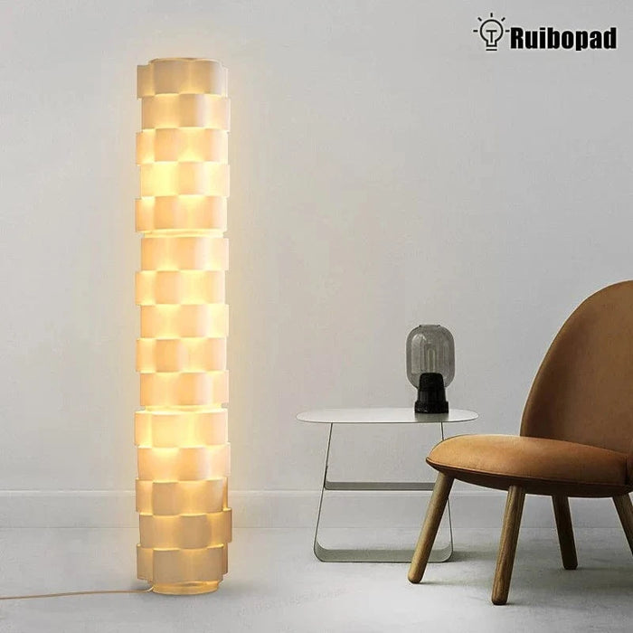 Lampadaire LED Blanc Moderne de Luxe | Marco Lucetti Blanc 138cm / Sans ampoule