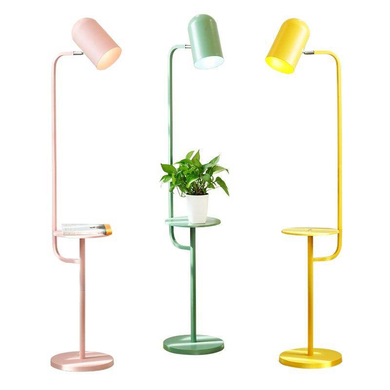 Lampadaire LED Coloré avec Table Moderne | Marco Lucetti