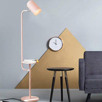 Lampadaire LED Coloré avec Table Moderne | Marco Lucetti