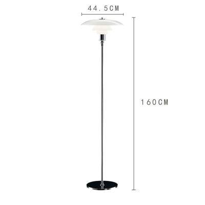 Lampadaire LED Créative en noir ou chromé | Marco Lucetti A / Chromé