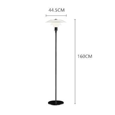 Lampadaire LED Créative en noir ou chromé | Marco Lucetti A / Noir