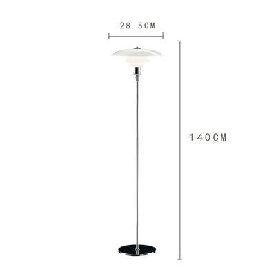 Lampadaire LED Créative en noir ou chromé | Marco Lucetti B / Chromé