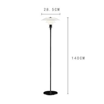 Lampadaire LED Créative en noir ou chromé | Marco Lucetti B / Noir
