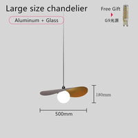 Lampadaire LED de pêche au design minimaliste et moderne | Marco Lucetti Pendentif 50cm / Blanc froid