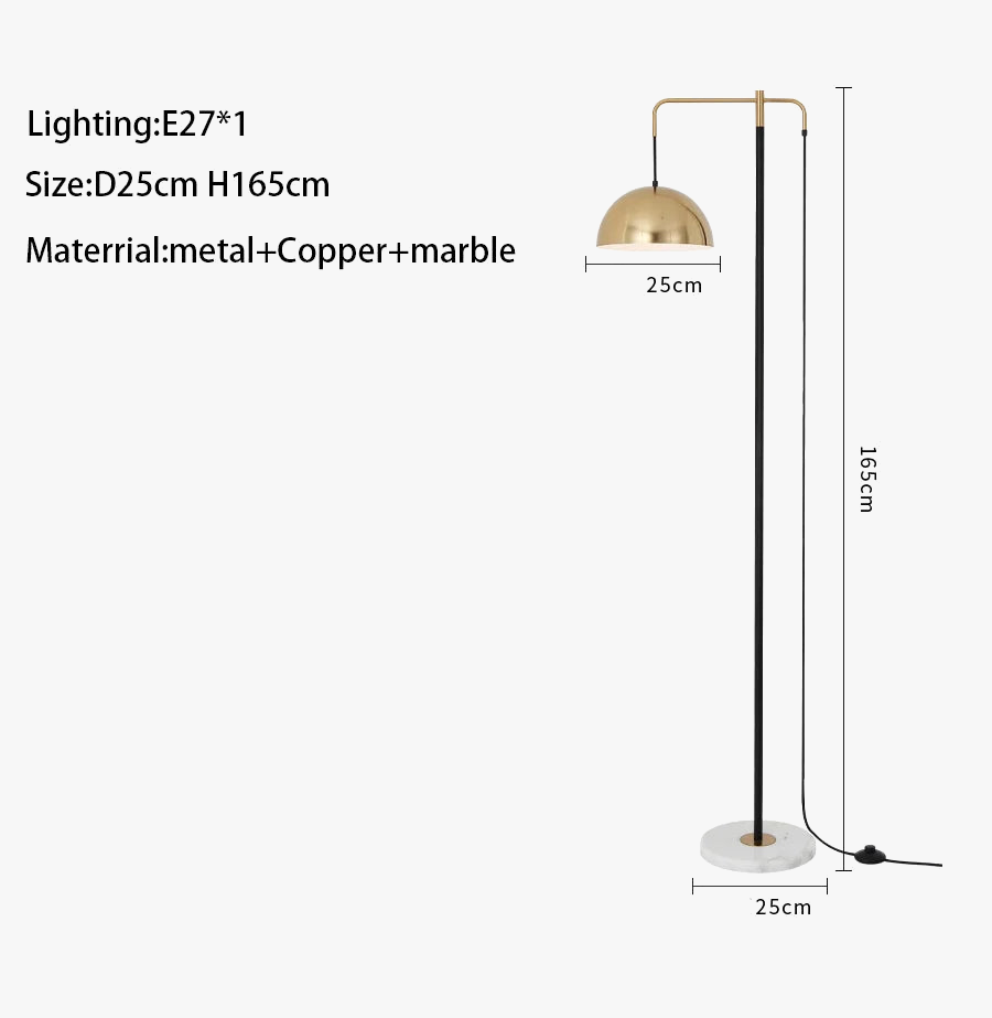 Lampadaire LED Loft : Style Épuré