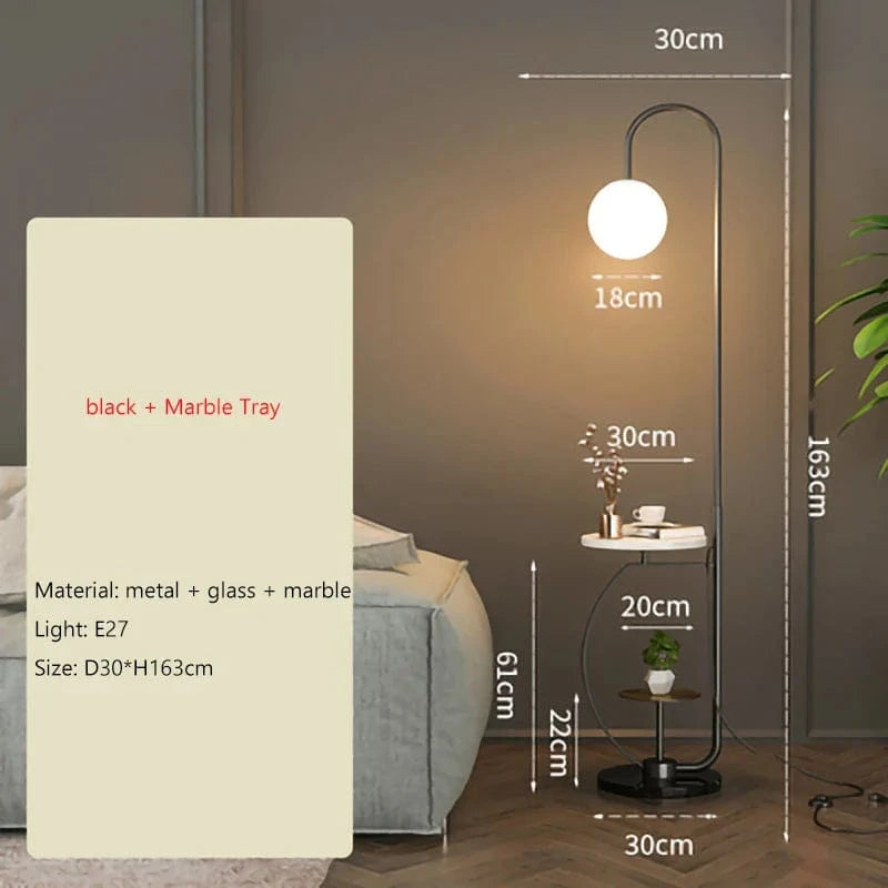 Lampadaire LED Design MODERNISTE | Marco Lucetti F / Lumière blanche