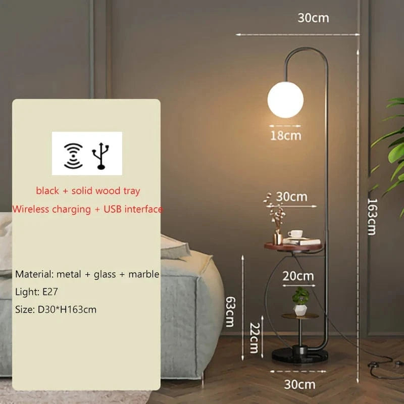 Lampadaire LED Design MODERNISTE | Marco Lucetti H / Lumière blanche