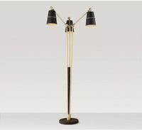 Lampadaire LED doré Brilliance | Marco Lucetti Noir
