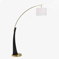 Lampadaire LED doré design boutique | Marco Lucetti
