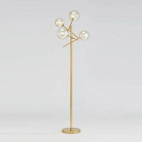 Lampadaire LED doré design "Glowing Branches" | Marco Lucetti