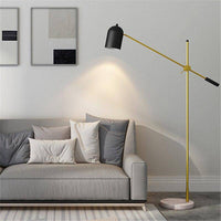 Lampadaire LED Doré - Édition Luxe | Marco Lucetti