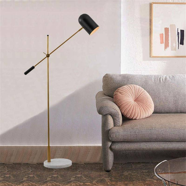 Lampadaire LED Doré - Édition Luxe | Marco Lucetti