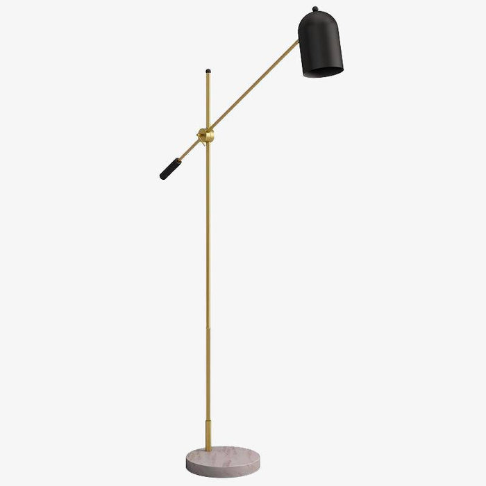 Lampadaire LED Doré - Édition Luxe | Marco Lucetti
