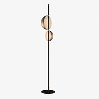 Lampadaire LED Double Abat-jour en Métal - Design Moderne | Marco Lucetti