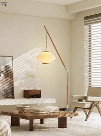 Lampadaire LED E27 de Pêche Médiéval au Design Japonais | Marco Lucetti