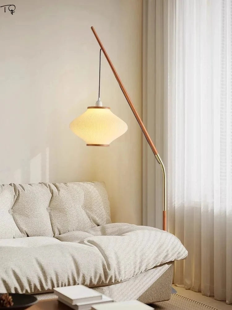 Lampadaire LED E27 de Pêche Médiéval au Design Japonais | Marco Lucetti